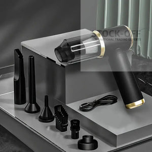 Aspirador Portátil 3 em 1 – Sucção e Soprador - Operação Silenciosa Stock