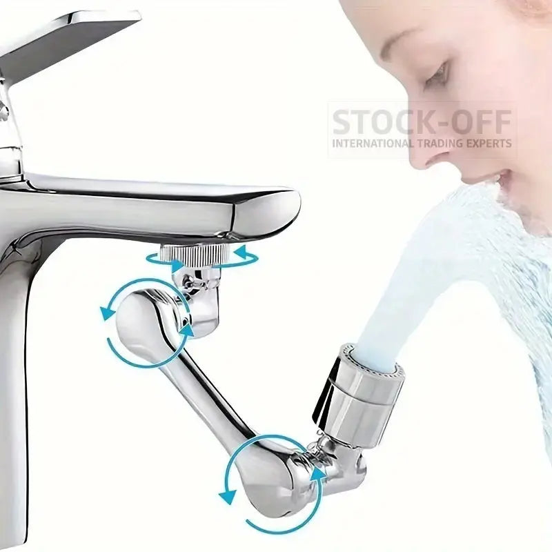 🔥 SUPER DEALS - FlexiFlow Extensor Torneira 360° Rotativo 2 Modos Jato | Testado Porto™ | -70% 🇵🇹 Stock OFF