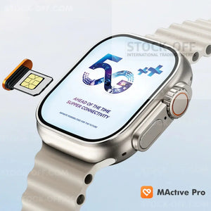 Smartwatch Android 4G Ultra 3 Microwear Original 4GB 32GB/ 128 GB Amoled Stock OFF