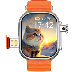 Smartwatch Android 4G Ultra 3 Microwear Original 4GB 32GB/ 128 GB Amoled Stock OFF