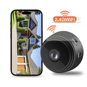 Mini Câmara Wi-Fi 1080p c/ Gravador HomeSafety Protech