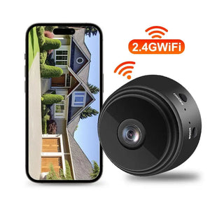 Mini Câmara Wi-Fi 1080p c/ Gravador HomeSafety Protech