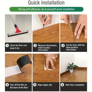 Pavimento Laminado Vinílico Stick On Style – Renovação Prática e Sofisticada ✨🏡 Stick on Style