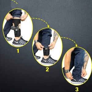 🔫 Coldre de Tornozelo Tático – Porte Discreto com Máximo Conforto Stock OFF