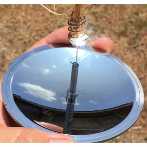 🔥☀️ Isqueiro Solar Portátil – Ignição Ecológica para Aventuras ao Ar Livre Stock