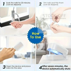 🦶 Dispositivo de Tratamento a Laser para Fungos nas Unhas 🔬✨ Stock