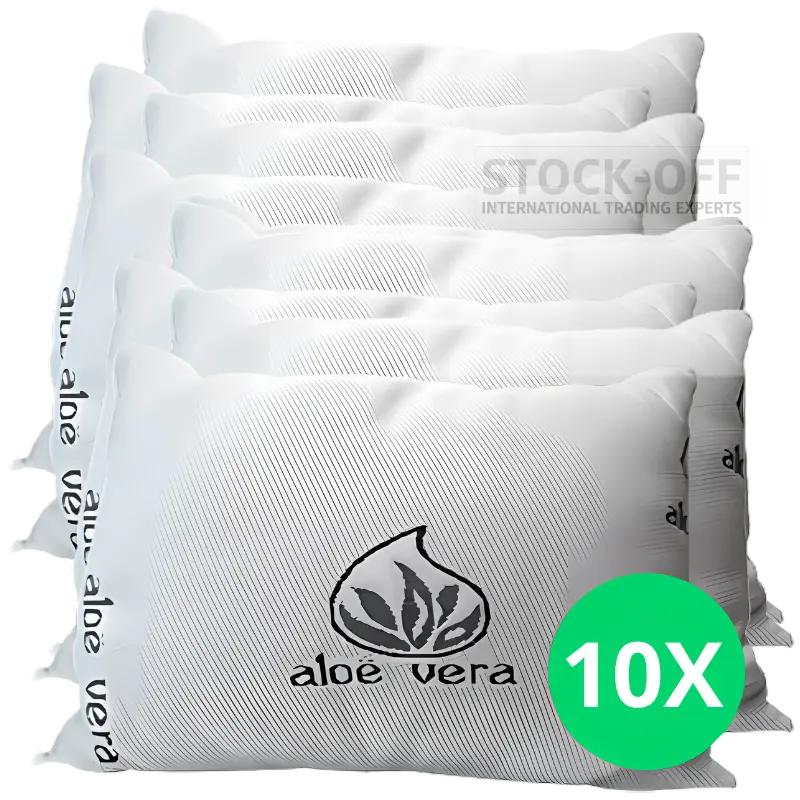 Almofada Viscoelástica Aloé Vera – Fabrico Nacional & Stock Off de Fábrica 🇵🇹🔥 Colchões Stock Off