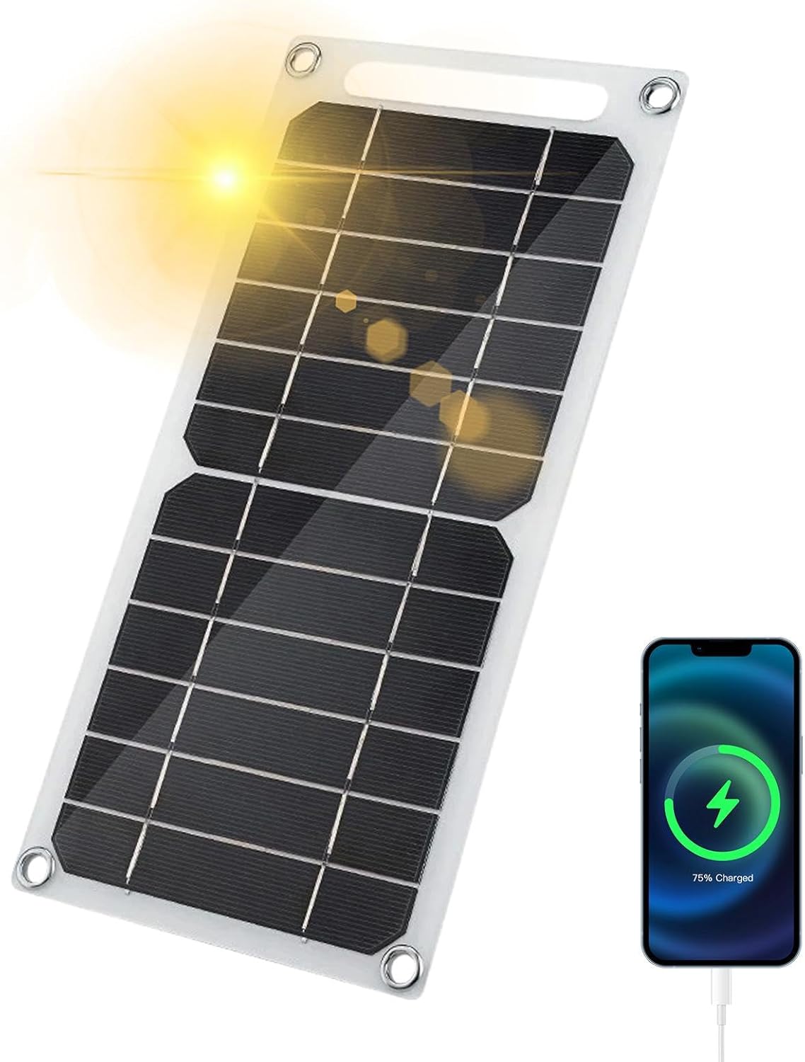 ☀️ Painel Carregador Solar Magnético – Energia Sustentável 🔋✨