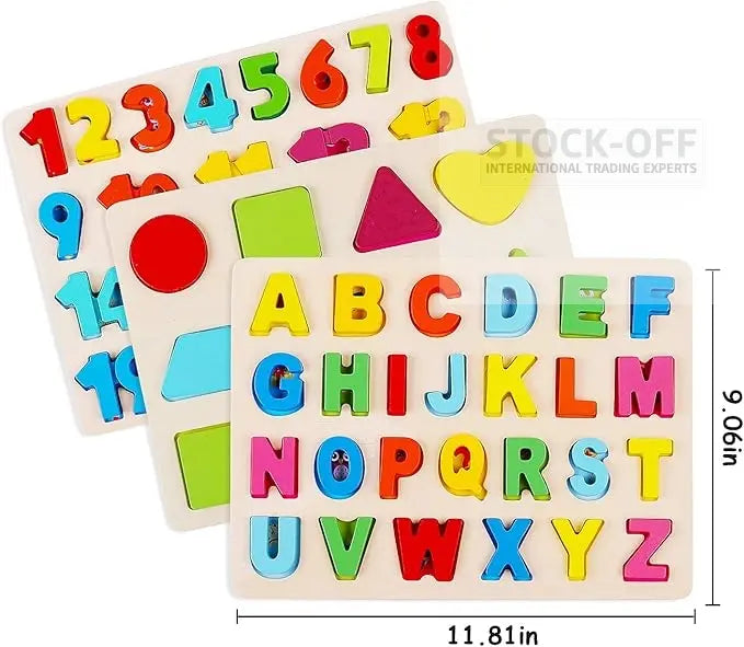 Puzzle de Números Stock OFF