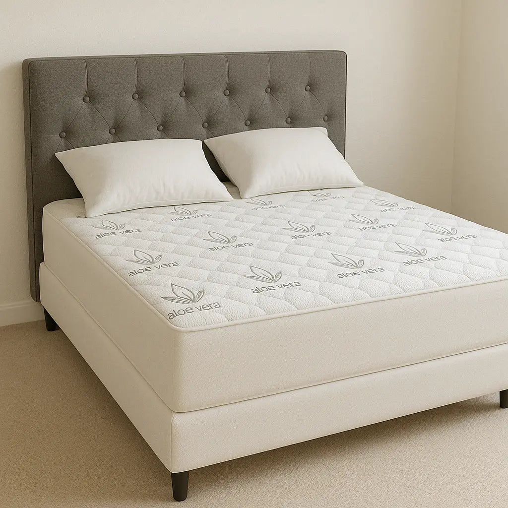 OrtoVisco Max – Colchão Ortopédico Viscoelástico | 20cm + Espuma 28kg/m³ + Aloe Vera | Alívio Coluna e Cervical | Fabrico PT 🇵🇹 Colchões Stock Off