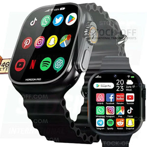 Smartwatch Android 4G Ultra 3 Microwear Original 4GB 32GB/ 128 GB Amoled Stock OFF
