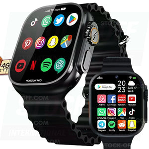 Smartwatch Android 4G Ultra 3 Microwear Original 4GB 32GB/ 128 GB Amoled Stock OFF