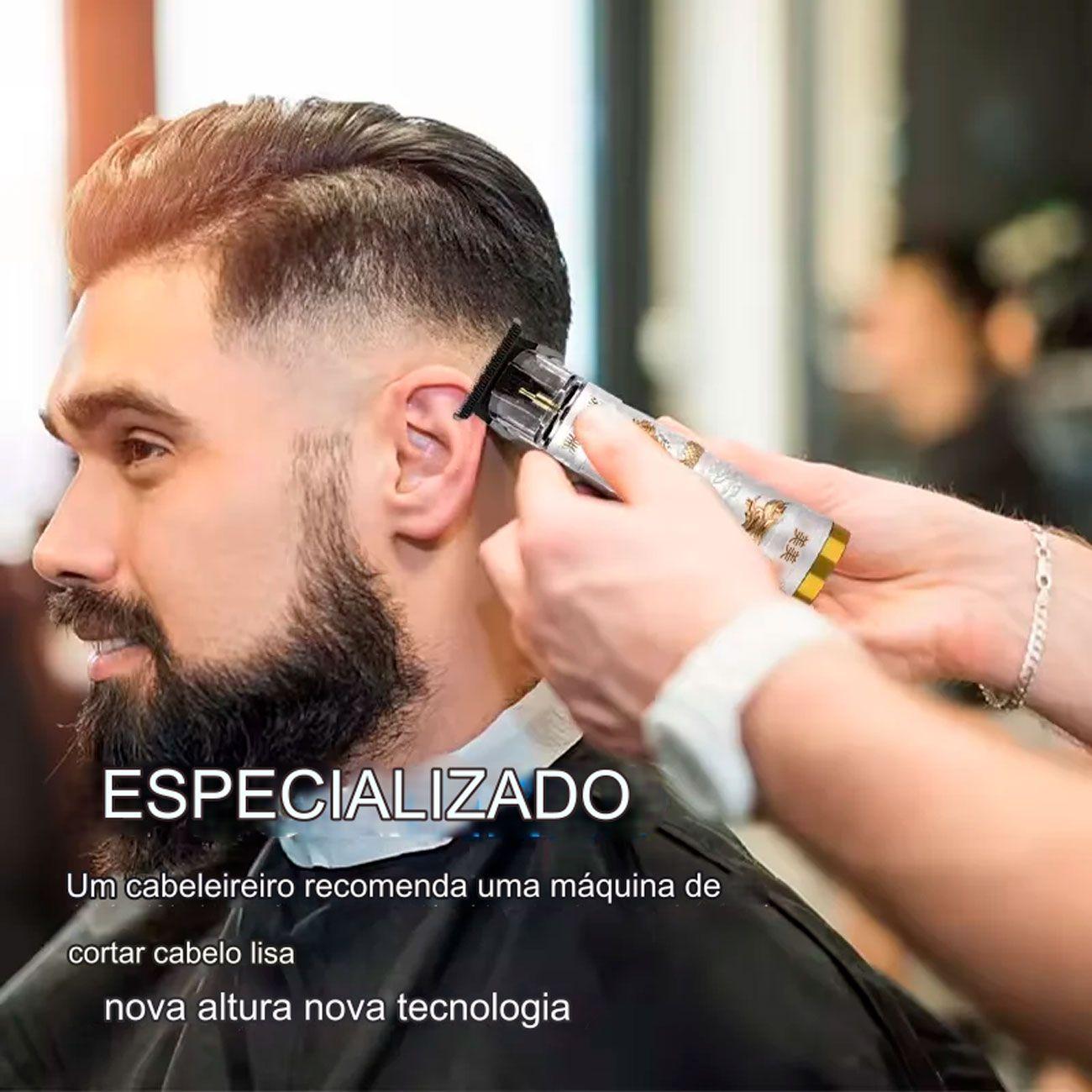 💈 Profissional 3 em 1 Barbeador Elétrico – Conjunto Completo para Homens Modernos! ✂️🔋