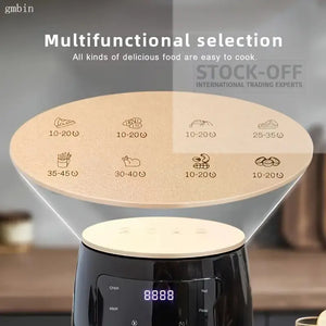 Air Fryer Multifuncional Inteligente com Ecrã Touch – 6L, Grande Capacidade 🔥🍗 Stock