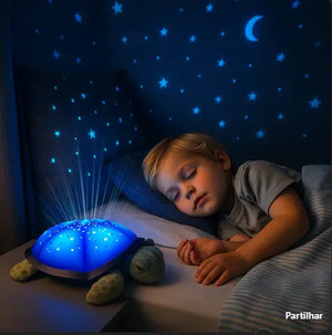 🌟 Candeeiro Noturno Infantil – Projetor de Constelações (Azul) 🌙✨ Stock OFF - Melhor Site de Compras Online - Novidades todas as Semanas
