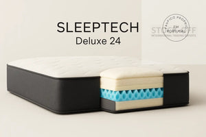 🛏️ SleepTech Deluxe 24 – Engenharia Portuguesa do Sono, 24cm Colchões Stock Off