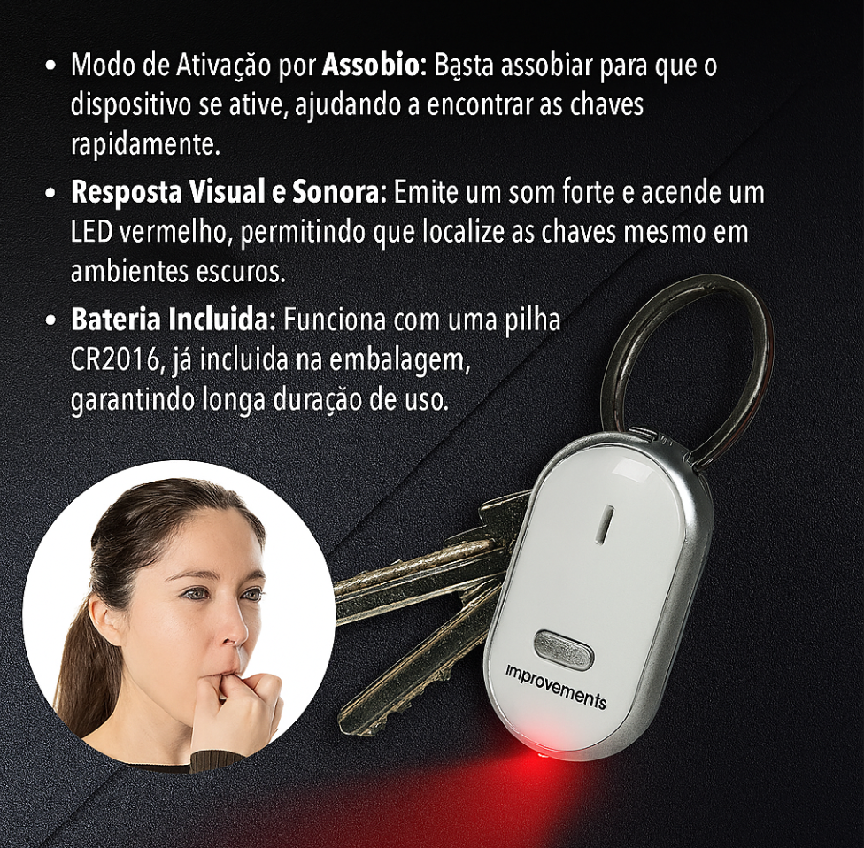 Llavero localizador Okkey