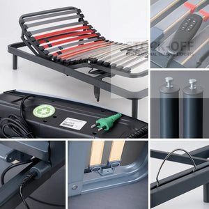 🛏️ Estrado Articulado de Casal com Motor – Ajuste e Conforto Personalizado Colchões Stock Off