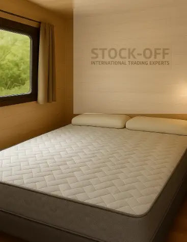 STAYPRO™ ROLL — Linha Profissional de Colchões para Bungalows, Campismo e Alojamentos Colchões Stock Off