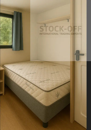 STAYPRO™ ROLL — Linha Profissional de Colchões para Bungalows, Campismo e Alojamentos Colchões Stock Off