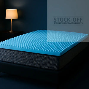 🛏️ PACK STAYPRO™ PREMIUM – Colchão + Topper Perfilado + 2 Almofadas Cervicais Colchões Stock Off