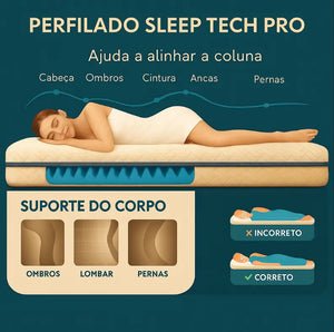 🛏️ Topper Luxury Hotel com Tecnologia SleepTech Pro™ Colchões Stock Off