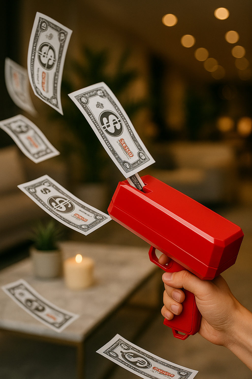 Pistola de dinero CashStorm