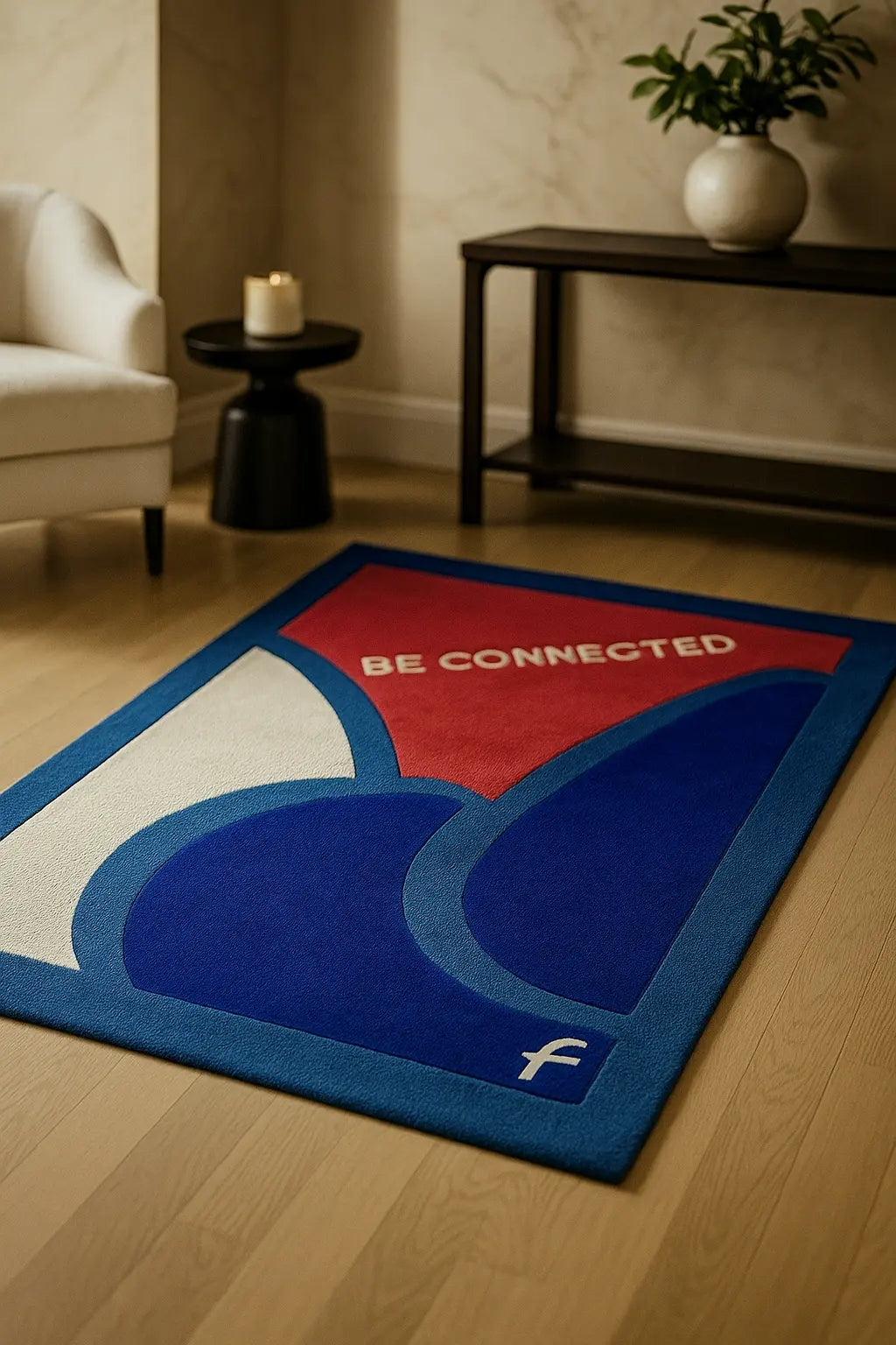 Tapete para Criança "Be Connected" O.A.T. 100% Lã Virgem Stock OFF - Melhor Site de Compras Online - Novidades todas as Semanas