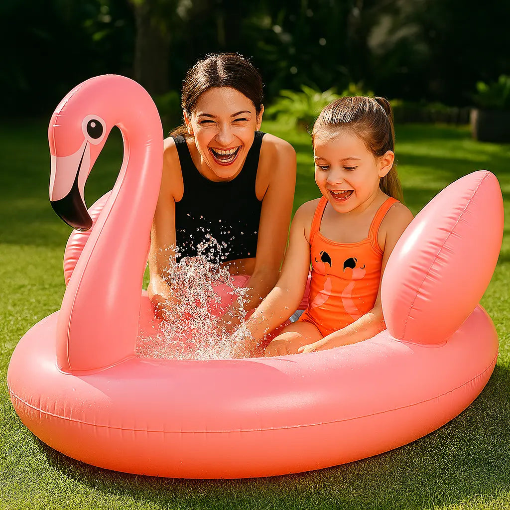 Piscina Insuflável Flamingo – Verão Divertido e Seguro para os Mais Pequenos Stock OFF