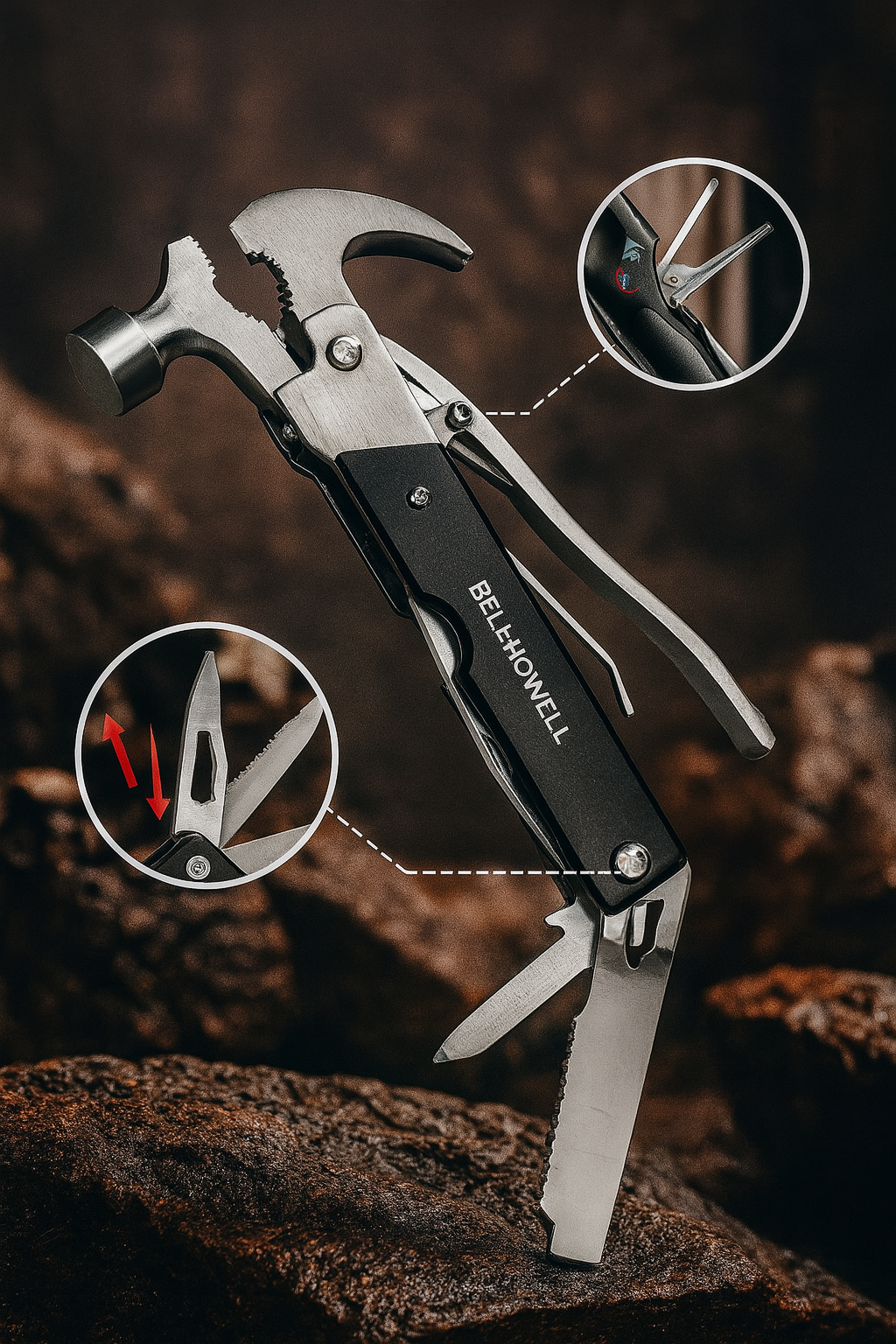 🔧 Tac Tool 18 em 1 — A Ferramenta que Resolve Tudo