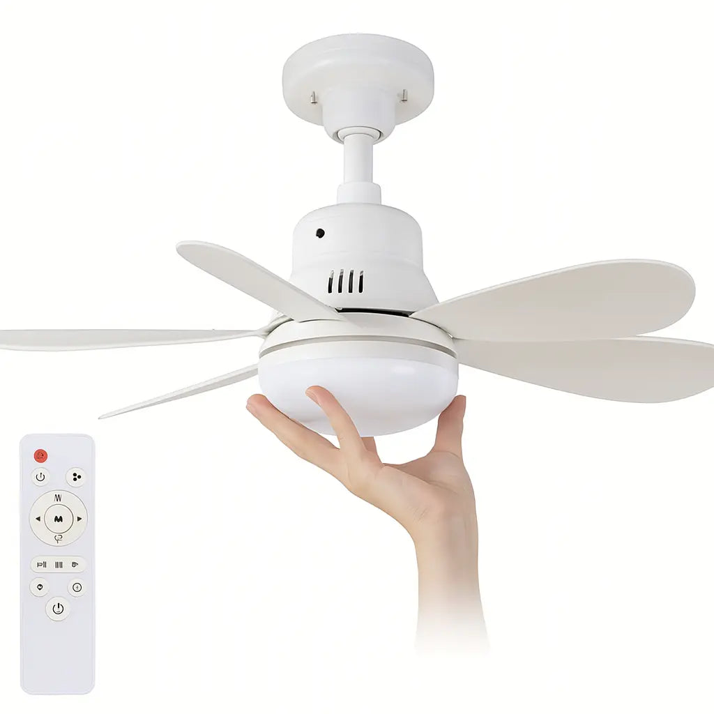🌬️ Ventilador de Teto LED BreezeLight™ com Comando Remoto Stock OFF