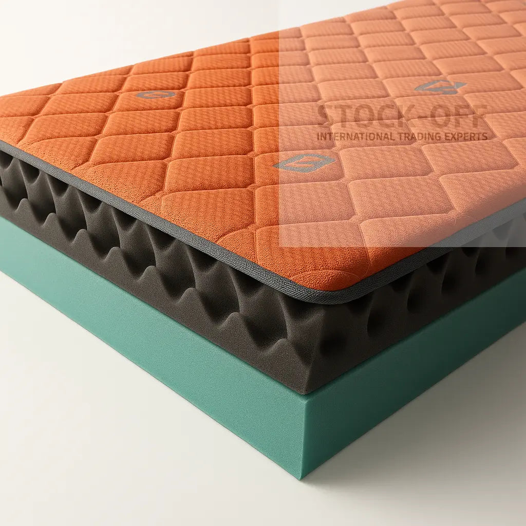 💤 Sobrecolchão Viscoelástico Deluxe 12cm 🛌✨ Colchões Stock Off