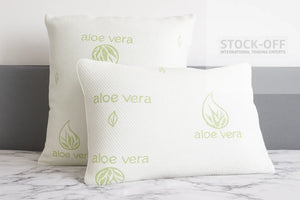 🛏️ Pack de Almofadas Viscoelásticas Aloe Vera com Pequenas Imperfeições – Fabrico Nacional 🇵🇹 | Oportunidade de Conforto Inteligente! 🌿✨ Colchões Stock Off