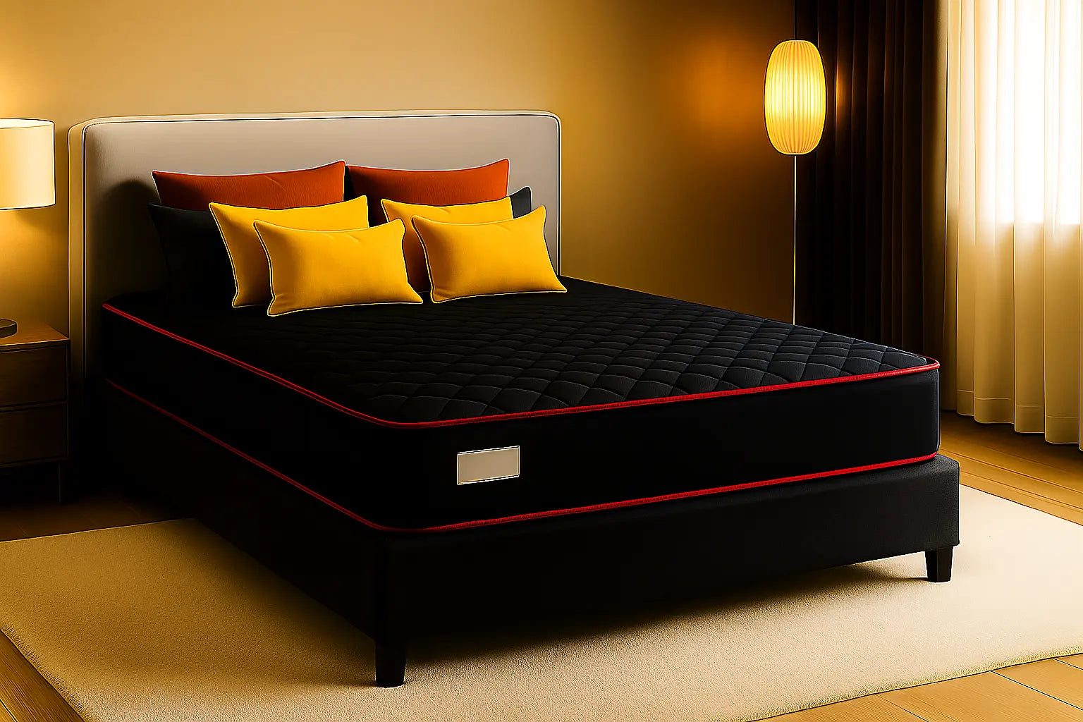 Colchão de Casal Farma 26 cm Visco + 2 Almofadas - Tecnologia Ortopédica Avançada 🇵🇹 Colchões Stock Off