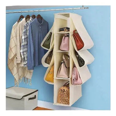 👜 Organizador de Carteiras e Bolsas p/ Armário – Praticidade e Elegância na Organização Stock OFF - Melhor Site de Compras Online - Novidades todas as Semanas