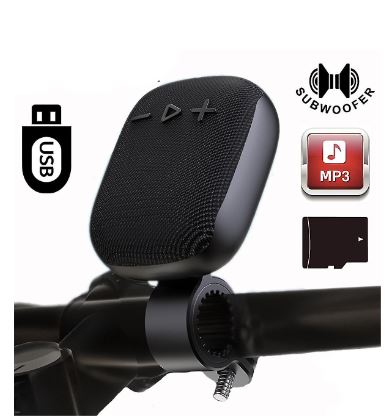 🚴♂️ Coluna Bluetooth Protech Max – Som Potente para Aventuras ao Ar Livre