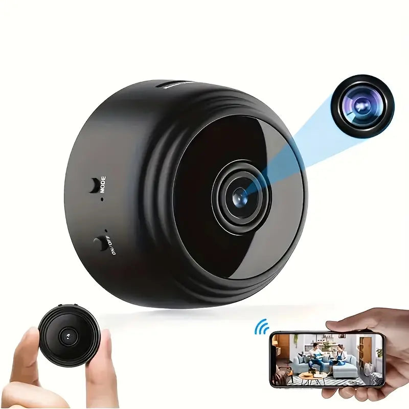 🔥 SUPER DEALS - Mini Câmera Espiã 4K WiFi Visão Noturna | Testado Porto™ | -85% 🇵🇹