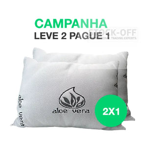 Almofada Viscoelástica Aloé Vera – Fabrico Nacional & Stock Off de Fábrica 🇵🇹🔥 Colchões Stock Off