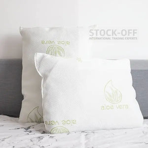Almofada Viscoelástica Aloé Vera – Fabrico Nacional & Stock Off de Fábrica 🇵🇹🔥 Colchões Stock Off