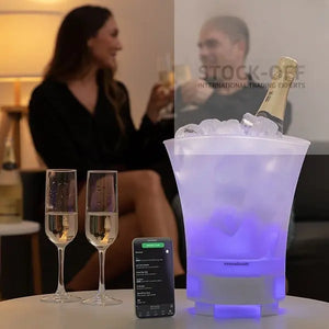 Balde de Gelo LED c/Coluna Integrada – Grande Capacidade Protech