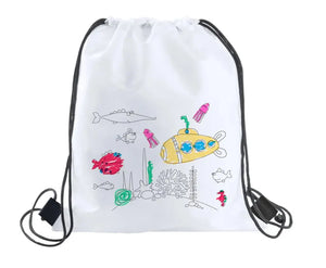 Mochila para Colorir com Lápis de Cera 🎨🖍️ Stock OFF - Melhor Site de Compras Online - Novidades todas as Semanas