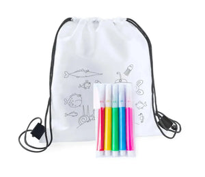 Mochila para Colorir com Lápis de Cera 🎨🖍️ Stock OFF - Melhor Site de Compras Online - Novidades todas as Semanas