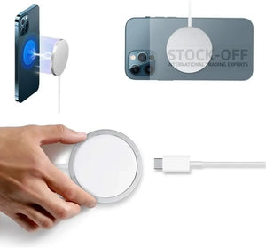 Carregador Magnético Sem Fios com Carregamento por Indução – Compatível com iPhone ⚡📱 Protech