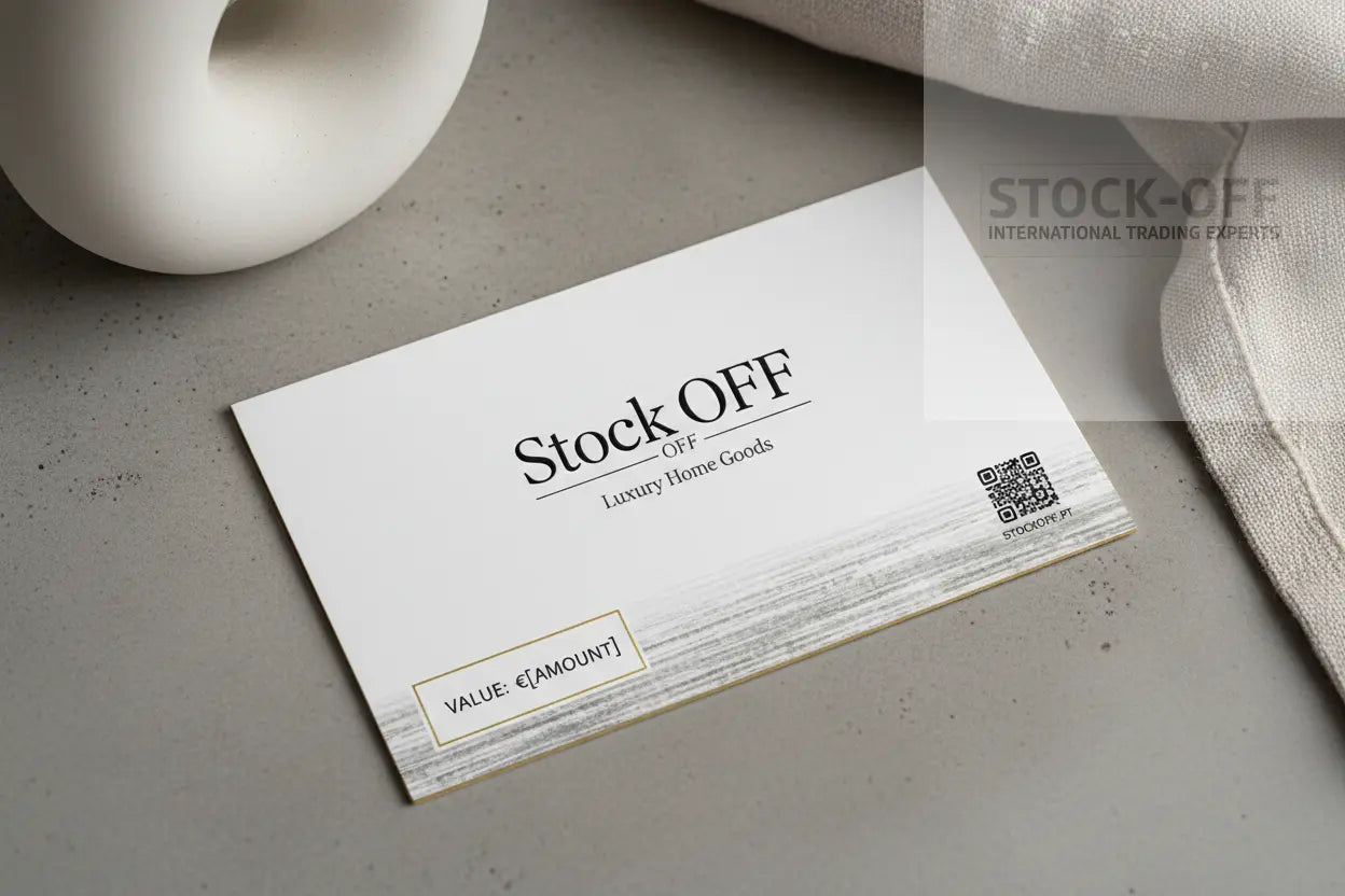 Cartão de Oferta Stock OFF