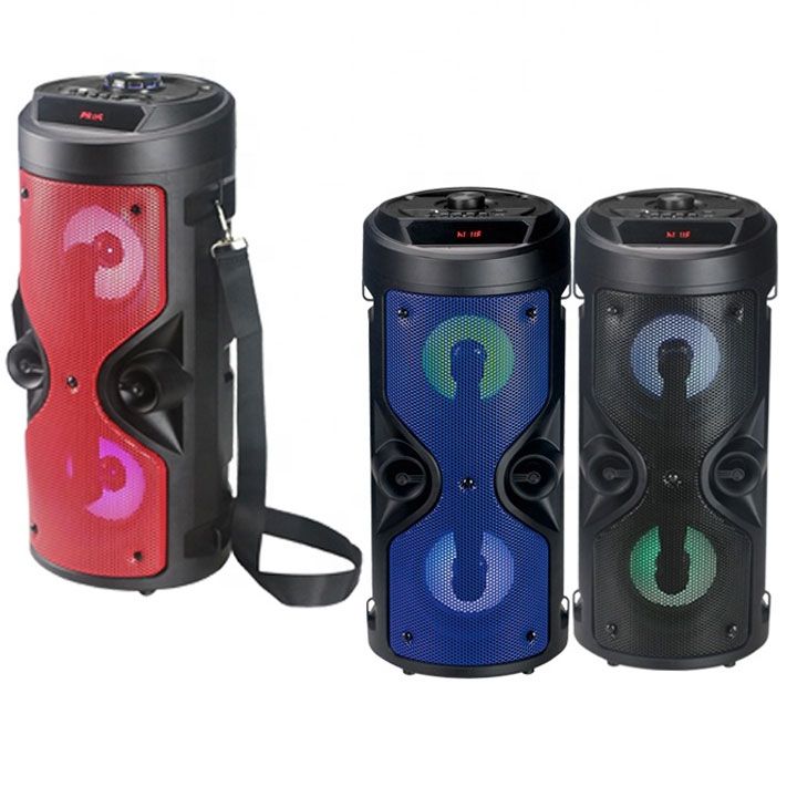 🔊 Coluna Bluetooth com Microfone – Som Potente, Portabilidade e Estilo