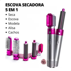 💨 Escova Secador 5 em 1 – Beleza e Praticidade em Cada Fio Stock OFF - Melhor Site de Compras Online - Novidades todas as Semanas