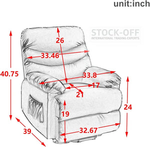 Cadeirão Relaxante e Elevatório Stock OFF