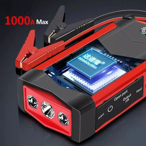 🚗 Jump Starter - Arrancador de Bateria de Emergência Para Carro 🔋 Stock OFF