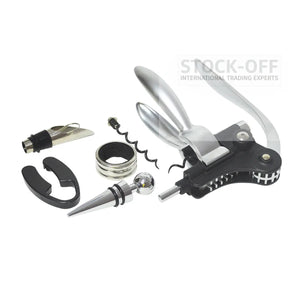 Caixa de Madeira Lacada para 2 Garrafas com Acessórios Premium para Vinho Stock