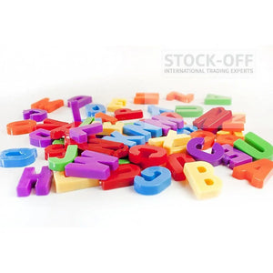 🔠 Letras Magnéticas Maiúsculas – Aprendizagem Divertida para Crianças Stock OFF